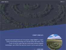 Tablet Screenshot of cropcircles.net